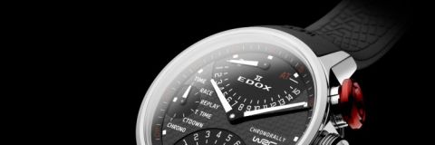 Edox WRC Chronorally quartz chronograph (ref. 36001 3 NIN)