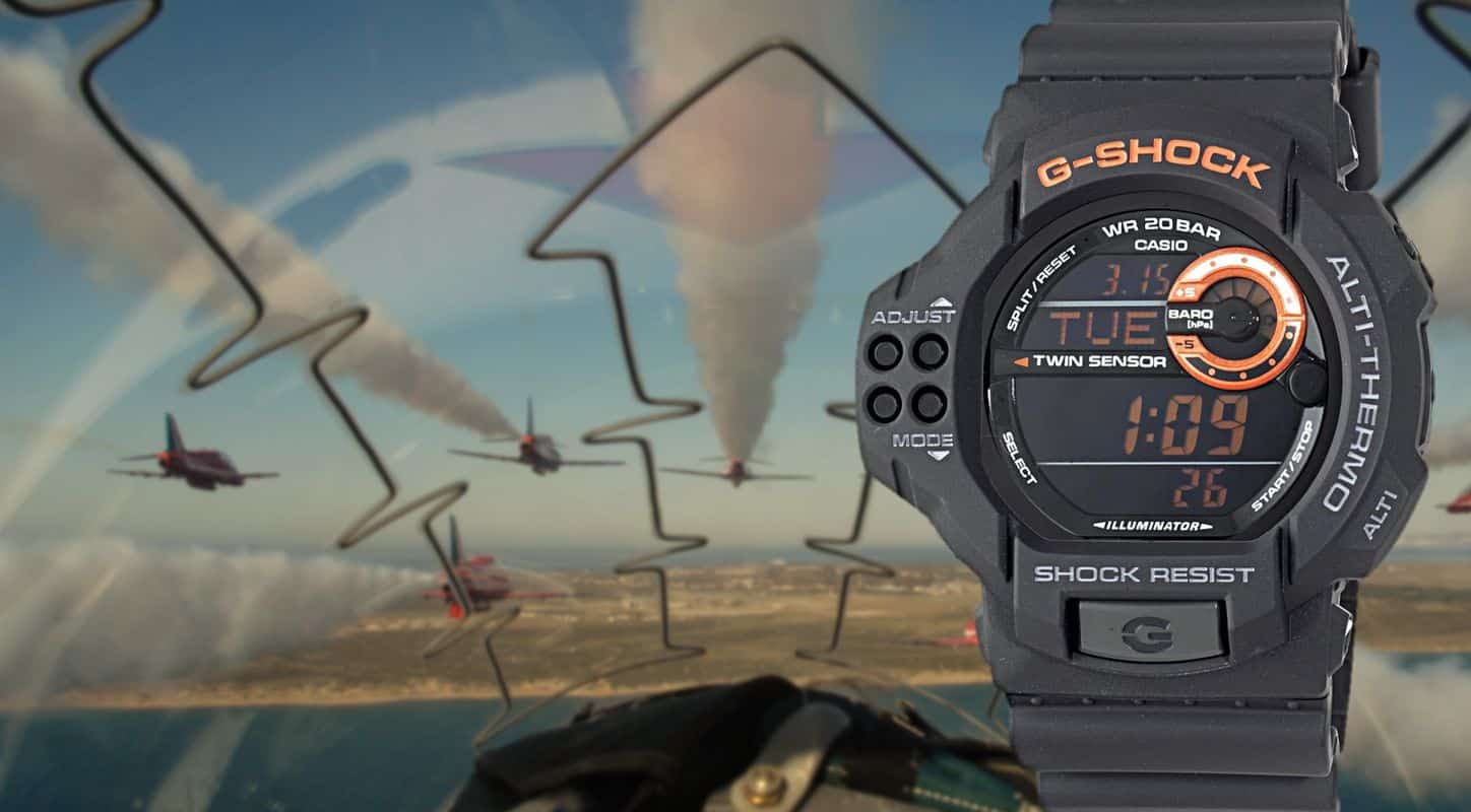 Casio G-Shock GDF100 with Altimeter
