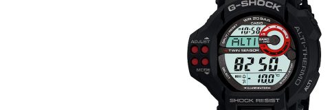 g shock altimeter barometer thermometer