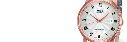MIDO Baroncelli III Rose Gold 18K Chronometer
