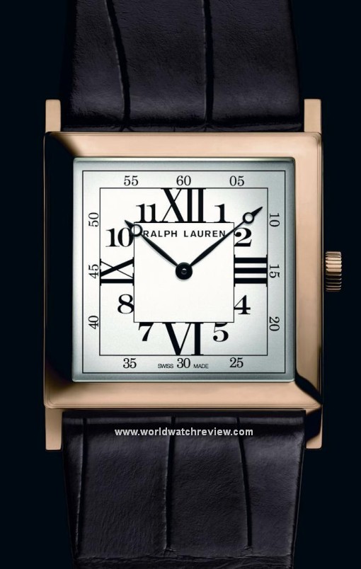 Ralph Lauren Slim Classique Square watch