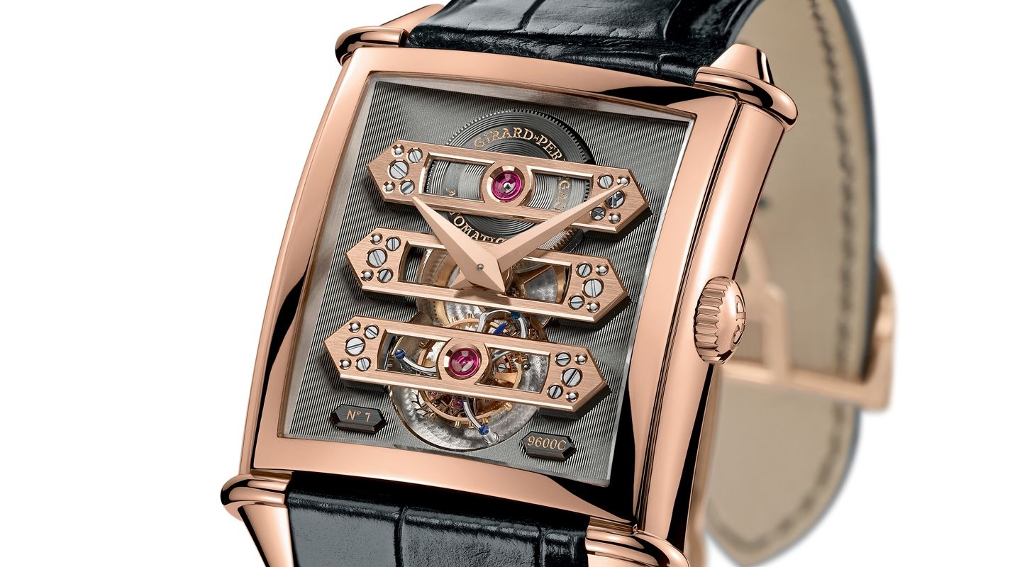 Girard-Perregaux Vintage 1945 Tourbillon Three Gold Bridges (Ref. 99880-52-001-BA6A)