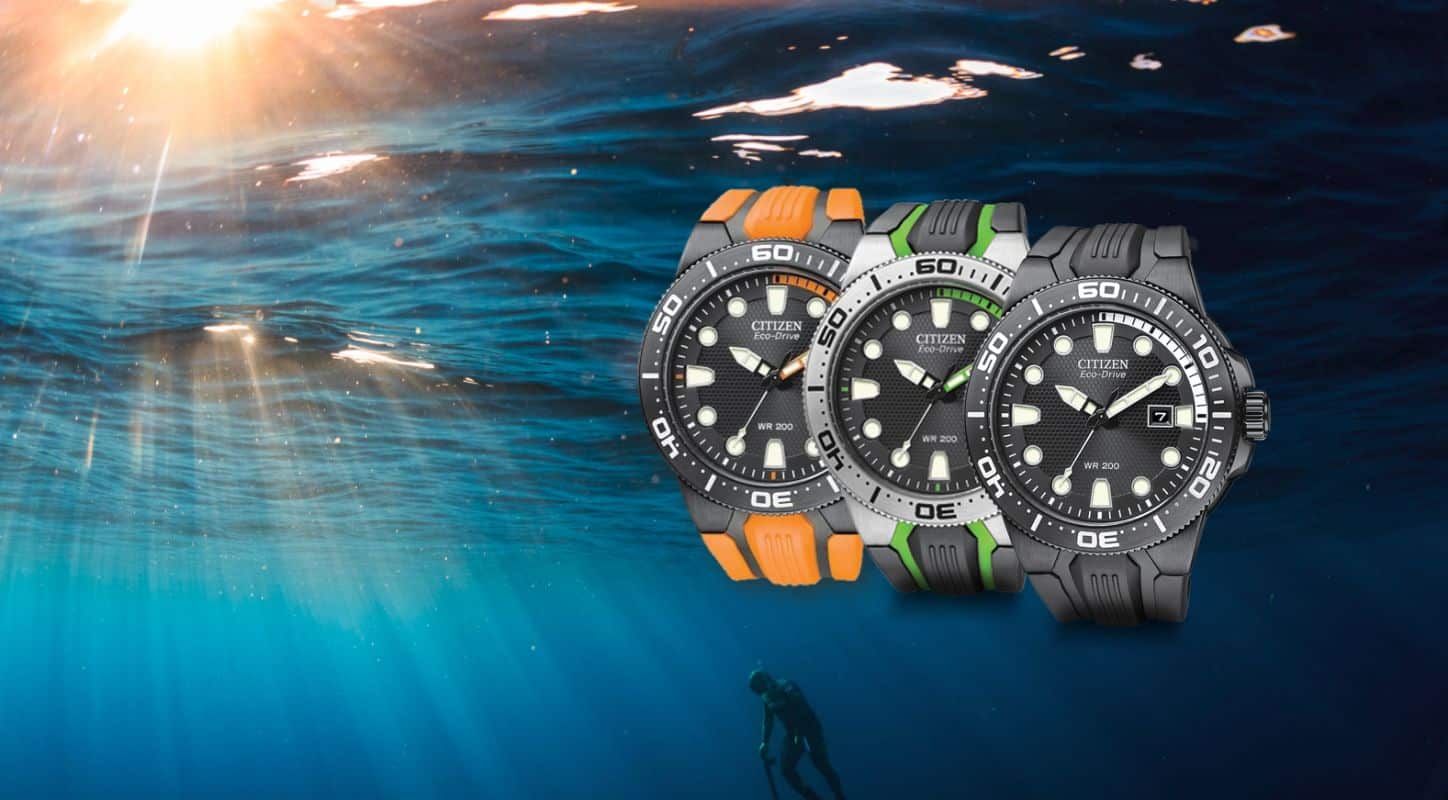 citizen diver solar