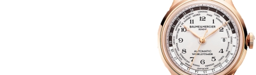 Baume & Mercier Capeland Worldtimer in Rose Gold (Ref. 10107)