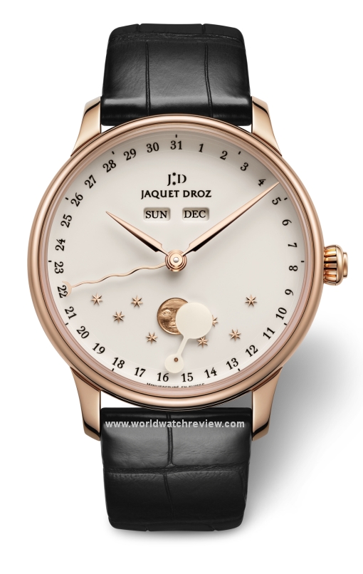Jaquet Droz The Eclipse Ivory Enamel watch replica