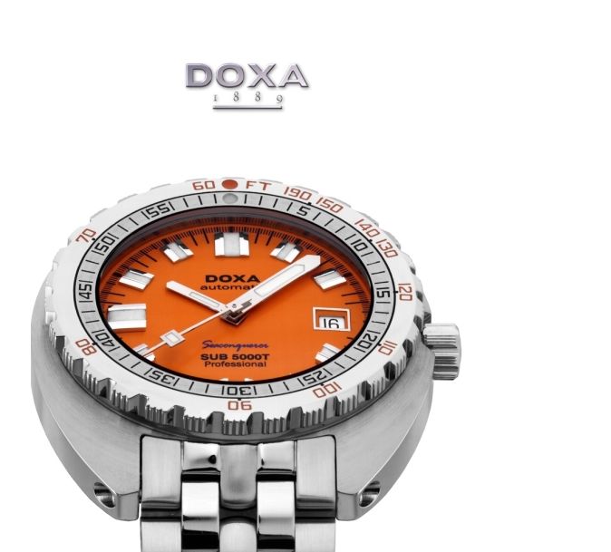 DOXA SUB 5000T Seaconqueror (angle, bottom)