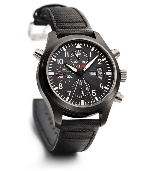 IWC Pilot Double Chronograph Edition TOP GUN (front)