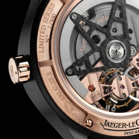 Jaeger LeCoultre AMVOX 3 Tourbillon GMT for Aston Martin (Ref. 193 C4 50, crown)