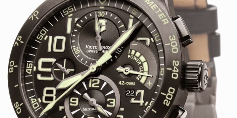 Victorinox AirBoss Mach 6 Power Gauge pilot's watch released