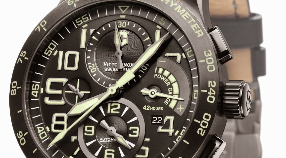 Victorinox AirBoss Mach 6 Power Gauge pilot's watch released