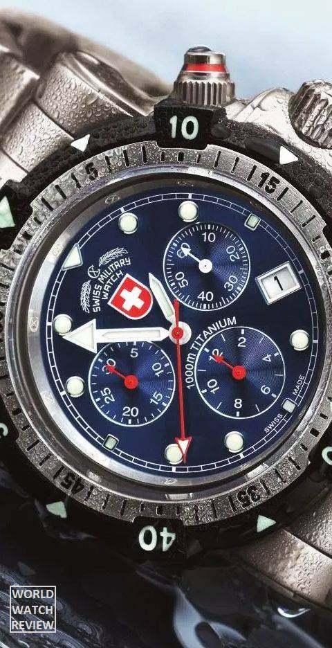 CX Swiss Military Argonaut 1000 TQ (dial, detail)