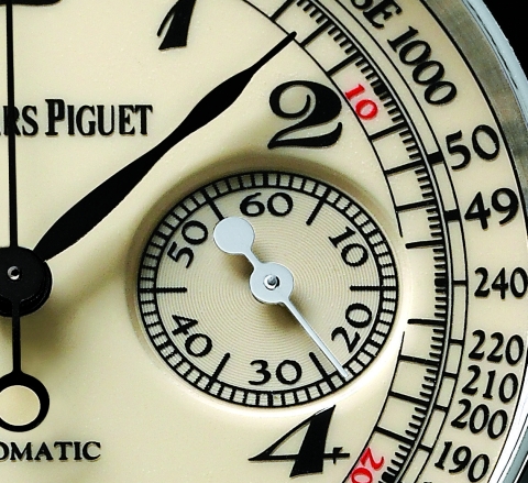 Audemars Piguet Jules Audemars Chronograph (detail, small seconds counter)