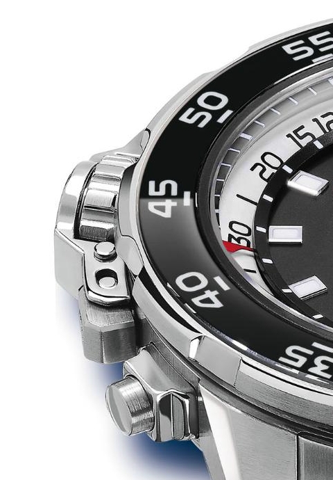 IWC Aquatimer Deep Two (depth meter crown)