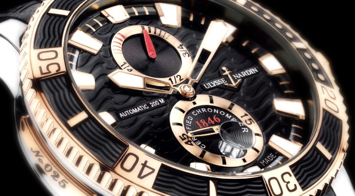 Ulysse Nardin Maxi Marine Diver Titanium chronometer (ref. 265-90-3-92)