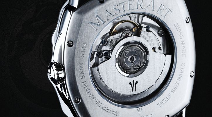 Cimier Retrograde Automatic with power reserve (ref. 5104-SS021, sapphire case back)