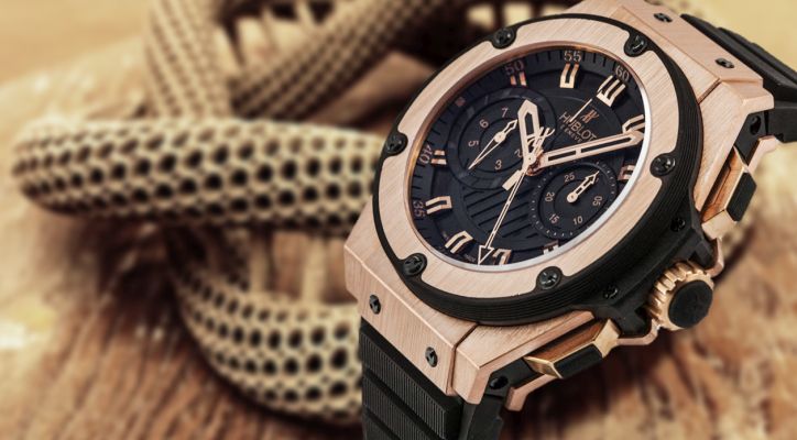 Hublot Gold King Power foudroyante chronograph (ref. 715.PX.1128.RX)