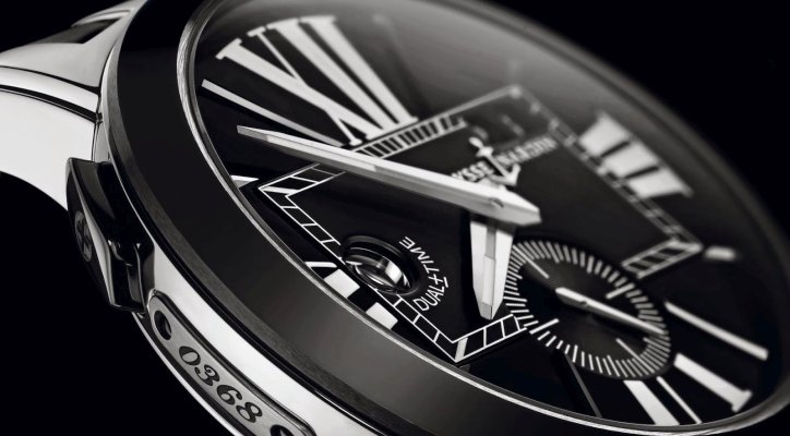 Ulysse Nardin Executive Dual Time GMT automatic wrist watch