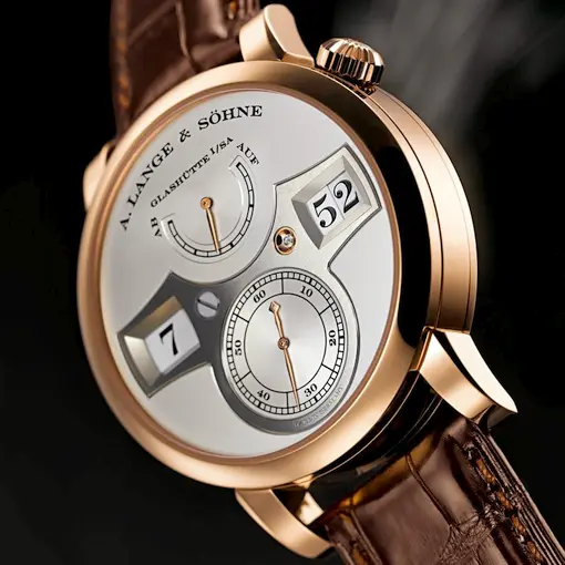 A. Lange & Sohne Zeitwerk (rose gold)