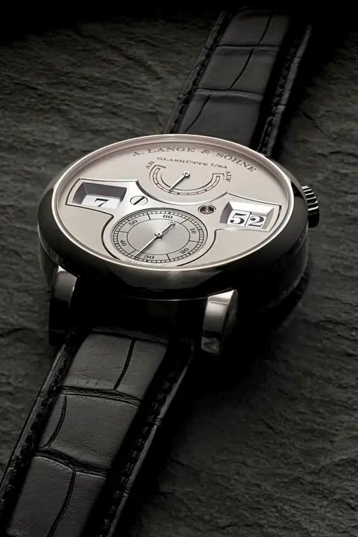 A. Lange & Sohne Zeitwerk (white gold)