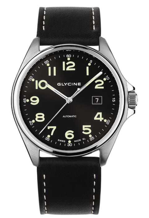 Glycine Combat 6 automatic military (front view)