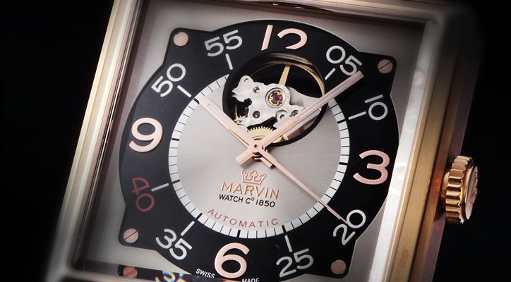 Marvin M109.54.43.64 open heart watch review