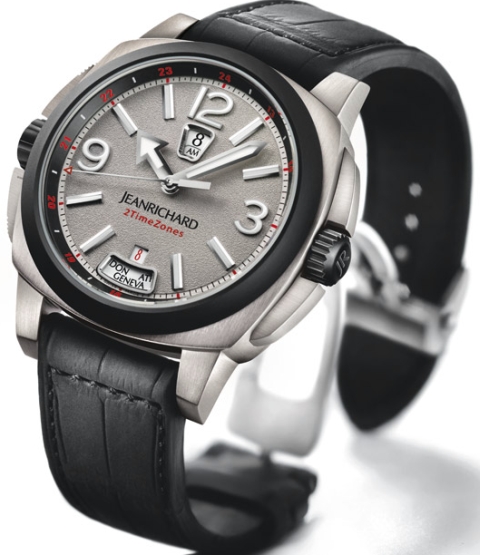 JeanRichard 2TimeZones Zirconium limited edition