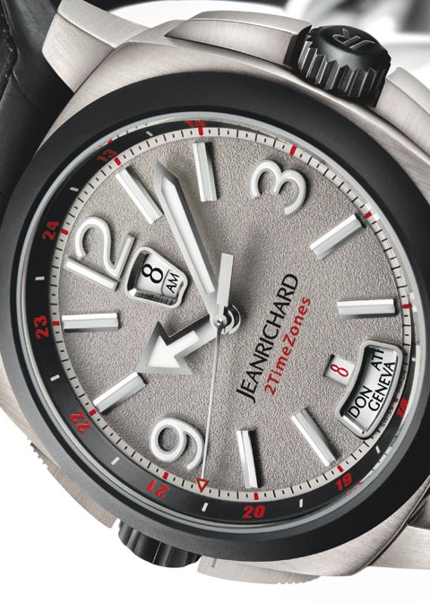 JeanRichard 2TimeZones Zirconium