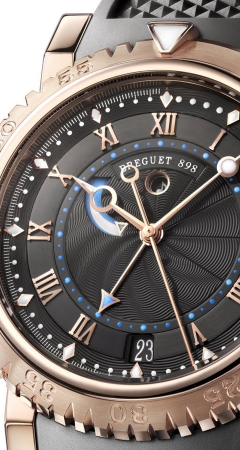 Breguet Marine Royale 5847 (dial, detail)