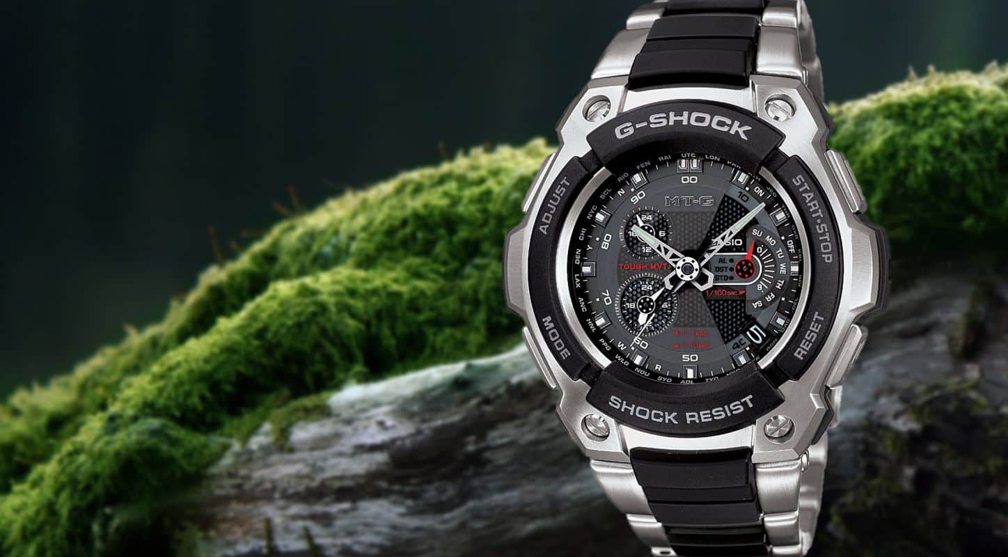 Casio G-Shock MT-G (MTG1100-1A): A twist of metal