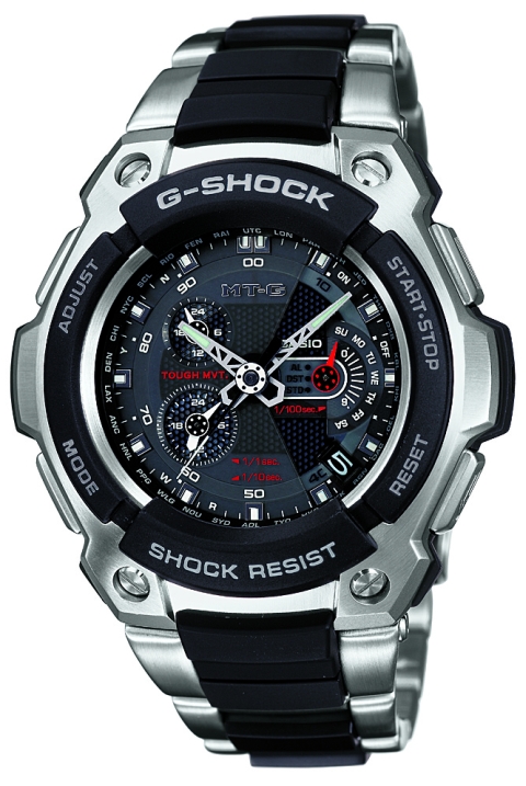 Casio G-Shock MT-G (MTG1100-1A, front view)