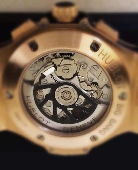 Hublot Big Bang Gold (ref. 301.PX.1180.RX, sapphire back)