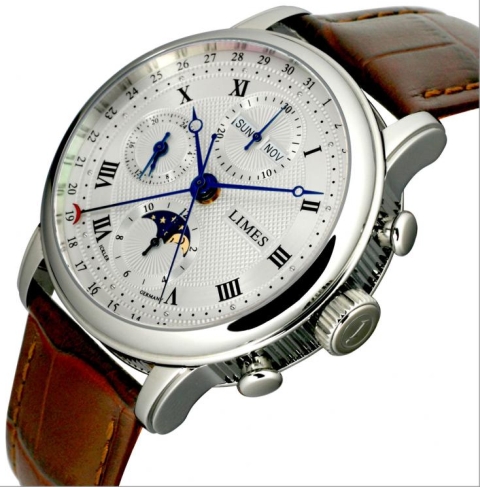 Limes Pharo Full Calendar Chronograph with Moonphase complication