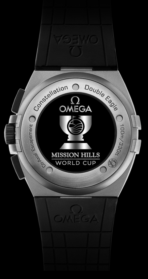 Omega Constellation Co-Axial Double Eagle Mission Hills in titanium (solid case back)