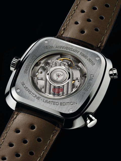 TAG Heuer Silverstone Chronograph (transparent caseback)