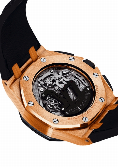 Audemars Piguet Royal Oak Offshore Tourbillon Chronograph (transparent caseback)