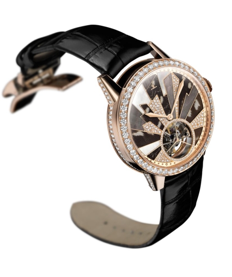 Jaeger-LeCoultre Master Lady Tourbillon Feathers in rose gold (3412401)