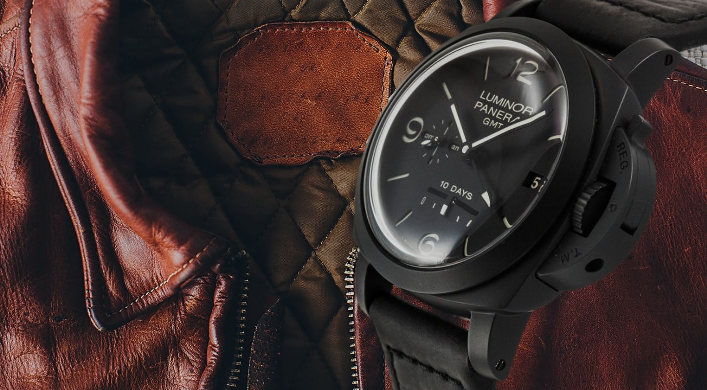 SIHH 2010: Panerai Luminor 1950 10 Days GMT Ceramica 44mm P2003 (PAM335)
