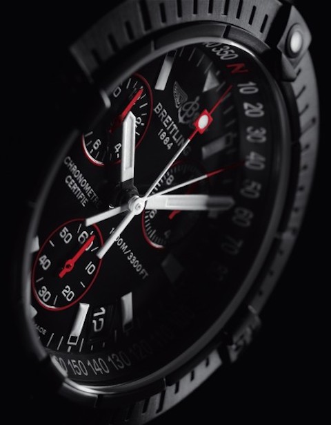 Breitling Avenger Seawolf Chrono Blacksteel 1000M