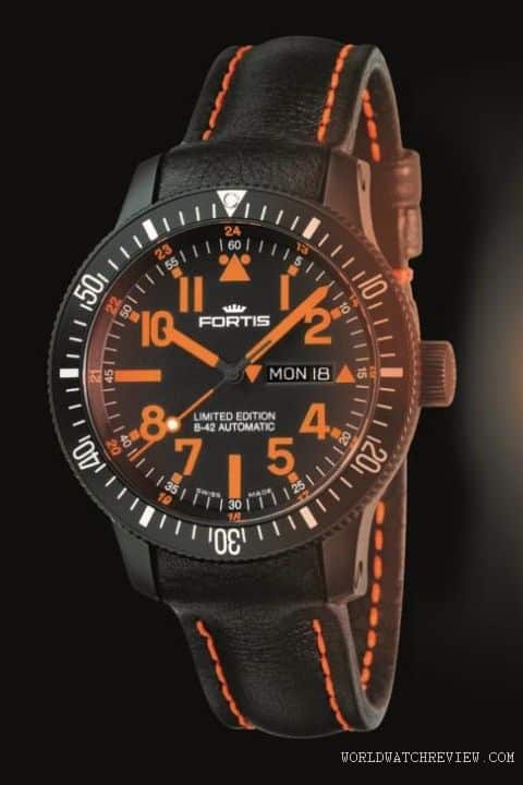 Fortis B42 Black Mars 500 Limited Edition