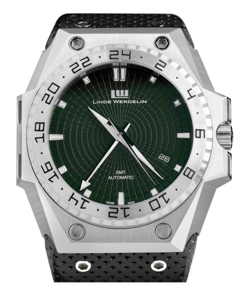 Linde Werdelin 3-Timer GMT (green dial)