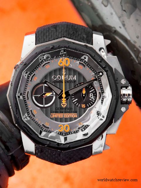 Corum Admiral's Cup Chronograph 48 Grand Prix (front view)