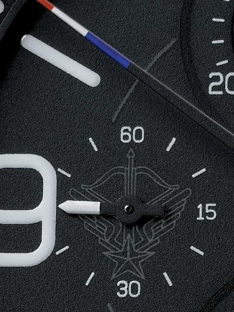 Oris BC4 RHFS (dial, detail, small seconds subdial)