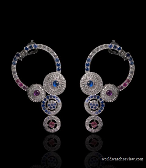 Boucheron Sheherazade earrings in white gold