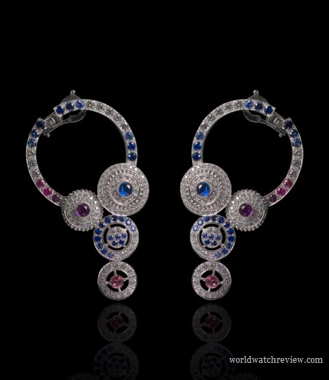 Boucheron Sheherazade earrings in white gold