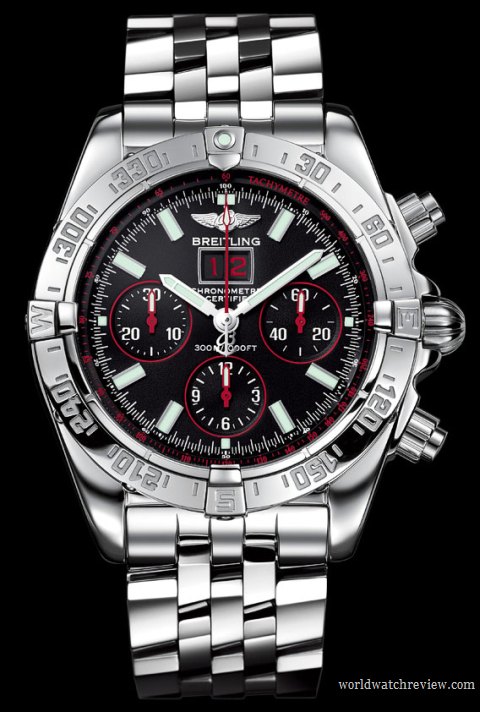 Breitling Blackbird Red Strike Chronograph