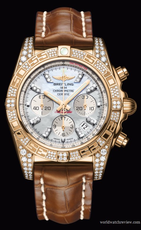 Breitling Chronomat 01 Diamondworks in rose gold