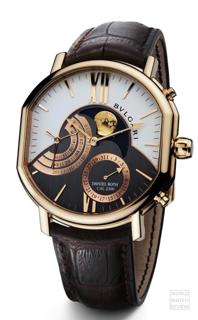 Bulgari Daniel Roth Grande Lune moonphase (front view)