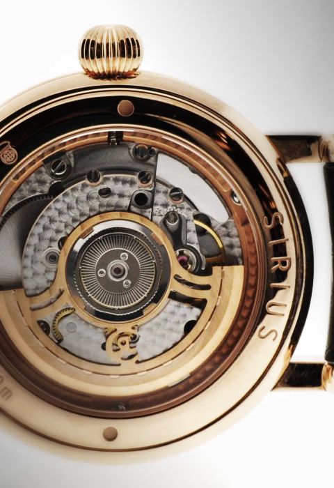 Chronoswiss Sirius Triple Date in rose gold (sapphire back)
