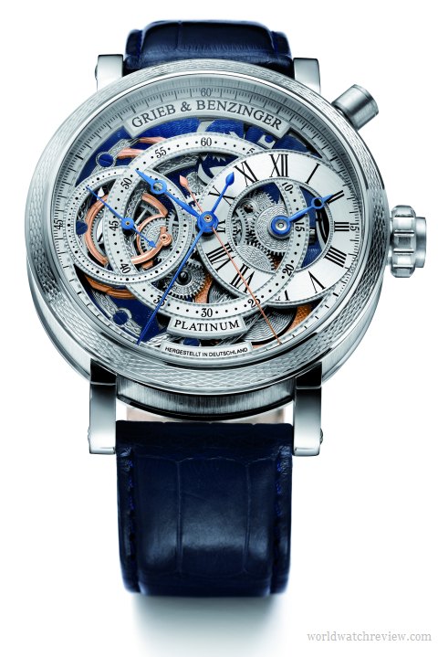 Grieb & Benzinger Blue Sensation (front view)