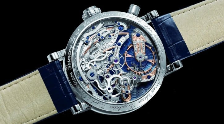 Grieb & Benzinger Blue Sensation regulator chronograph